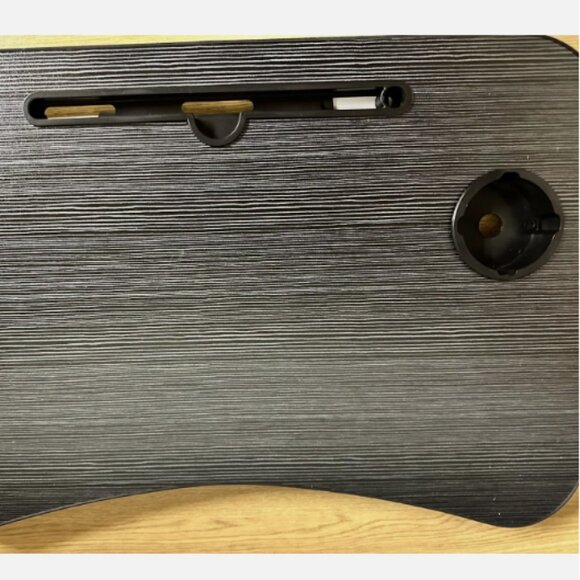 Foldable Laptop Table, Portable Lap Desk Bed Table Tray - Picture 4 of 8